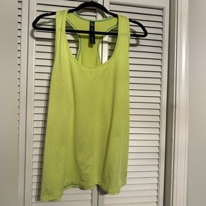 RBX women’s neon, yellow, running/workout shirt Sz. L